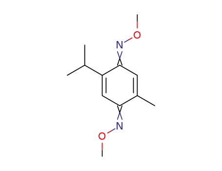 2-isopropyl-5-methyl-p-benzoquinone dioxime dimethyl ether