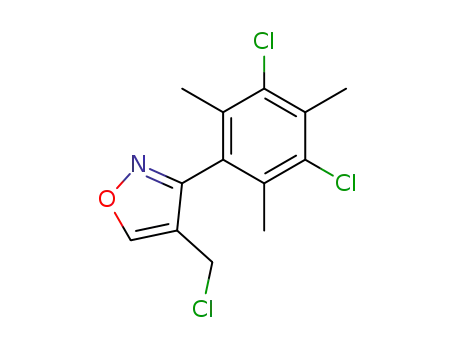 4-Chloromethyl-3-(3,5-dichloro-2,4,6-trimethyl-phenyl)-isoxazole