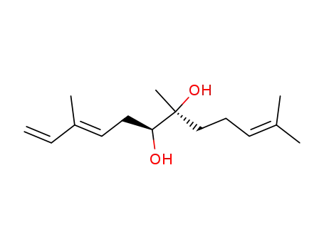 (-)-(3E,6S,7S)-3,7,11-trimethyldodeca-1,3,10-triene-6,7-diol
