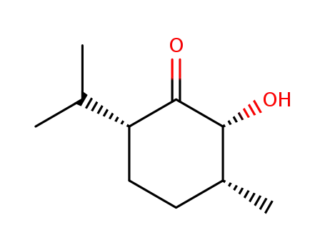 (2R*,3R*,6S*)-2-hydroxy-3-methyl-6-isopropylcyclohexanone