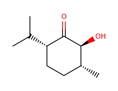 (2S*,3R*,6S*)-2-hydroxy-3-methyl-6-isopropylcyclohexanone