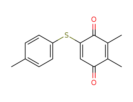 2,3-dimethyl-5-(4-methylphenylthio)cyclohexa-2,5-diene-1,4-dione