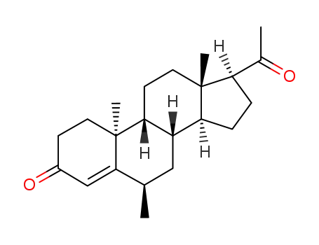 6β-Methyl-9β,10α-pregn-4-en-3,20-dion