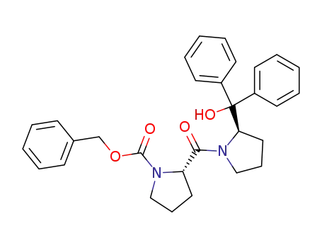 (S)-2-[(R)-2-(Hydroxy-diphenyl-methyl)-pyrrolidine-1-carbonyl]-pyrrolidine-1-carboxylic acid benzyl ester