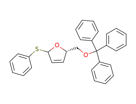 (S)-2-Phenylsulfanyl-5-trityloxymethyl-2,5-dihydro-furan
