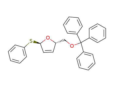 (2R,5S)-2-Phenylsulfanyl-5-trityloxymethyl-2,5-dihydro-furan