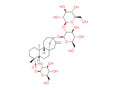 [(2R,3R,4S,5S,6R)-3,4,5-trihydroxy-6-(hydroxymethyl)oxan-2-yl] (1S,4S,5R,9R,10S,13R)-13-[(2S,3S,4S,5S,6R)-4,5-dihydroxy-6-(hydroxymethyl)-3-[(2S,3S,4S,5S,6R)-3,4,5-trihydroxy-6-(hydroxymethyl)oxan-2-yl]oxyoxan-2-yl]oxy-5,9-dimethyl-14-methylidenetetracyclo[11.2.1.01,10.04,9]hexadecane-5-carboxylate