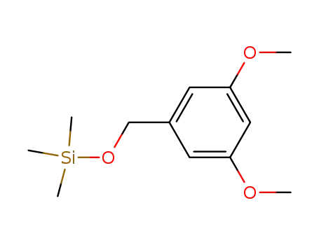 Molecular Structure of 185249-83-6 (Silane, [(3,5-dimethoxyphenyl)methoxy]trimethyl-)
