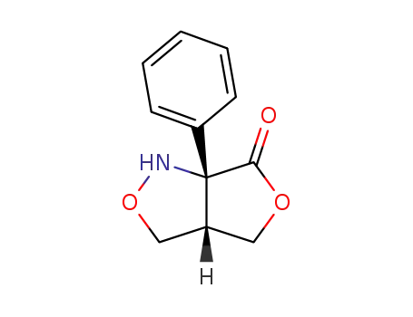 (3aR,6aR)-6a-Phenyl-tetrahydro-furo[3,4-c]isoxazol-6-one