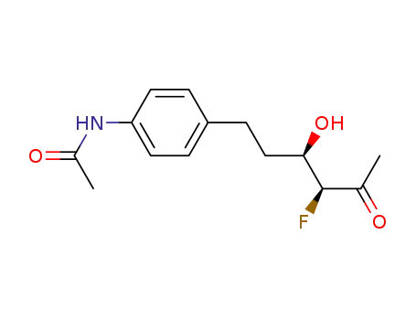 N-[4-((3R,4S)-4-Fluoro-3-hydroxy-5-oxo-hexyl)-phenyl]-acetamide