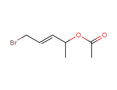 Acetic acid (E)-4-bromo-1-methyl-but-2-enyl ester