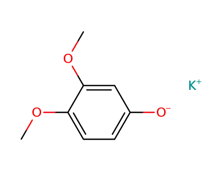 Potassium; 3,4-dimethoxy-phenolate