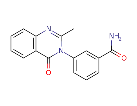 3-(3-carbamoylphenyl)-2-methylquinazolin-4(3H)-one