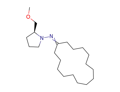 Cyclopentadecylidene-((S)-2-methoxymethyl-pyrrolidin-1-yl)-amine