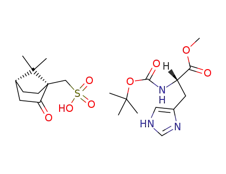 N(α)-tert-butoxycarbonyl-L-histidine methyl ester D-camphorsulfonate