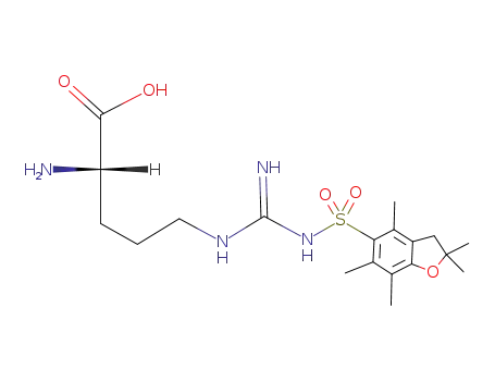 (S)-2-amino-5-(3-(2,2,4,6,7-pentamethyl-2,3-dihydrobenzofuran-5-ylsulfonyl)guanidino)pentanoic acid