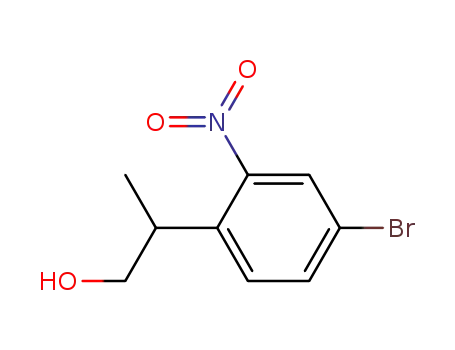 2-(4-bromo-2-nitrophenyl)propan-1-ol