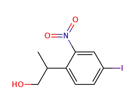 2-(4-iodo-2-nitrophenyl)propan-1-ol