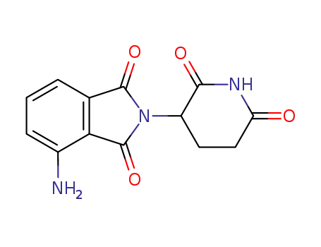 Molecular Structure of 19171-19-8 (Pomalidomide)