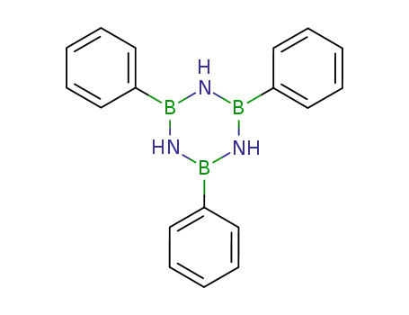 Molecular Structure of 976-28-3 (2,4,6-TRIPHENYLBORAZINE)