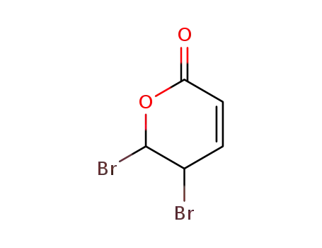 5,6-dibromo-5,6-dihydro-2H-pyran-2-one