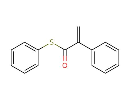 2-phenyl-thioacrylic acid S-phenyl ester