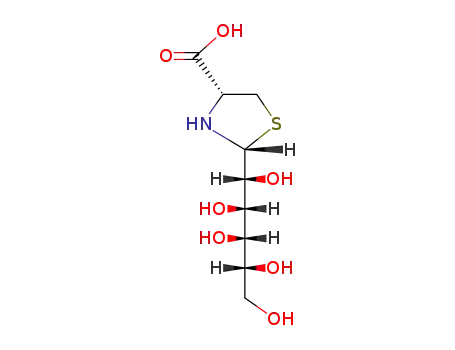 (2R,4R)-2-(D-galacto-1,2,3,4,5-Pentahydroxypentyl)-4-thiazolidincarbonsaeure