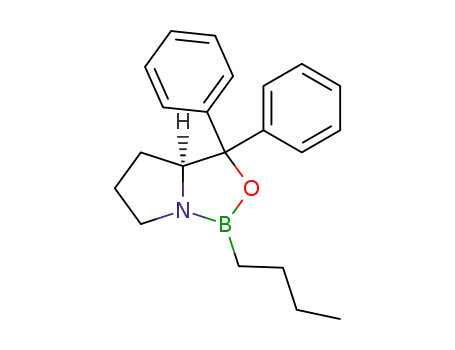 (S)-tetrahydro-1-butyl-3,3-diphenyl-1H,3H-pyrrolo{2,1-c}{1,3,2}oxazaborole