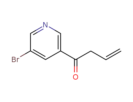 1-(5-bromopyridin-3-yl)but-3-en-1-one