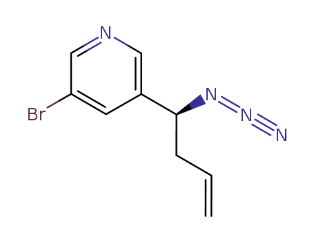 (S)-3-(1-azidobut-3-enyl)-5-bromopyridine
