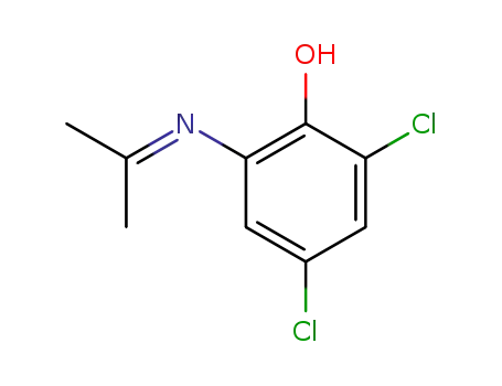 2,4-dichloro-6-isopropylideneamino-phenol
