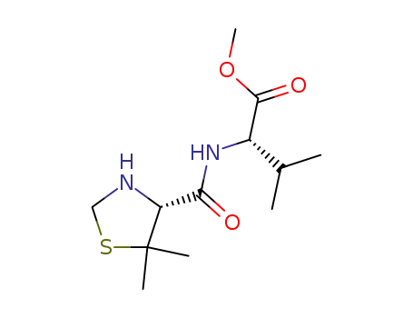 (S)-2-[((R)-5,5-Dimethyl-thiazolidine-4-carbonyl)-amino]-3-methyl-butyric acid methyl ester