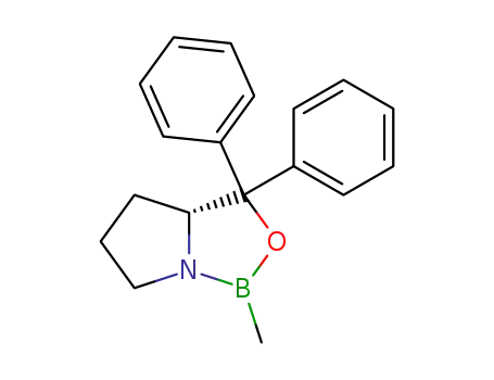 Molecular Structure of 112022-83-0 ((R)-3,3-Diphenyl-1-methylpyrrolidino[1,2-c]-1,3,2-oxazaborole)