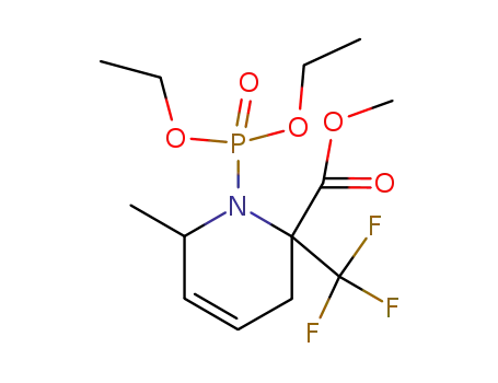 methyl 1-diethoxyphosphoryl-6-methyl-2-trifluoromethyl-1,2,3,6-tetrahydropyridine-2-carboxylate