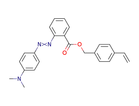 2-(4-dimethylamino-phenylazo)-benzoic acid 4-vinyl-benzyl ester