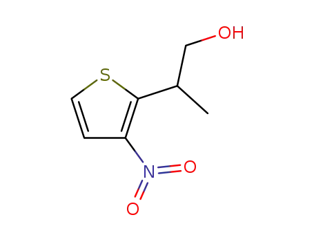 2-(3-nitro-2-thienyl)propan-1-ol