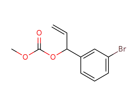 1-(3'-bromophenyl)-prop-2-enyl methyl carbonate