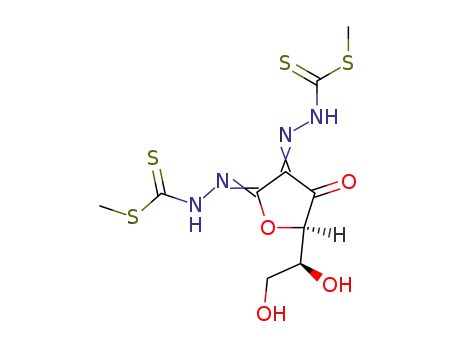 dehydro-L-ascorbic acid bis(S-methylhydrazonecarbodithioate)