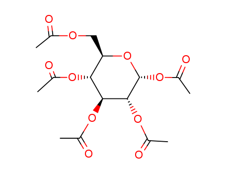 604-68-2,Glucose pentaacetate,1,2,3,4,6-Penta-O-acetyl-a-D-glucopyranose;1,2,3,4,6-Penta-O-acetyl-α-D-glucopyranose;α-D-Glucopyranose pentaacetate;α-D-Glucose pentaacetate;A-D-Glucose pentaacetate;
