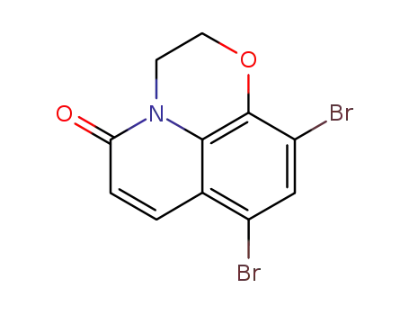 8,10-dibromo-2H,3H,5H-1,4-oxazino[6,5,4-i,j]quinolin-5-one