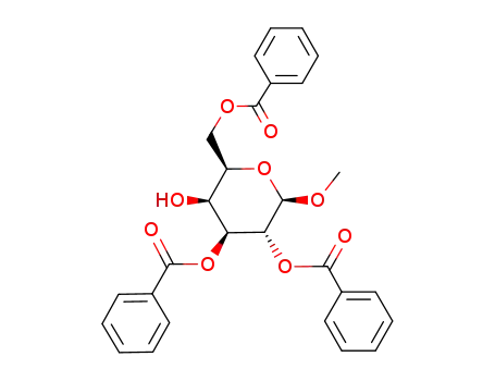 methyl 2,3,6-tri-O-benzoyl-β-D-galactopyranoside
