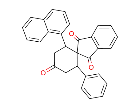 2-(naphthalen-1-yl)-6-phenylspiro[cyclohexane-1,2'-indan]-1',3',4-trione