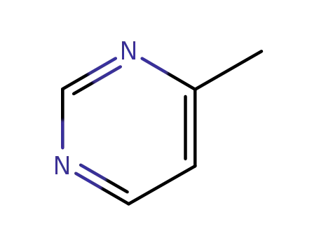 Molecular Structure of 3438-46-8 (4-Methylpyrimidine)