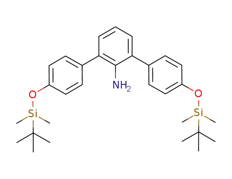 2,6-bis[4-(tert-butyldimethylsilyloxy)phenyl]aniline