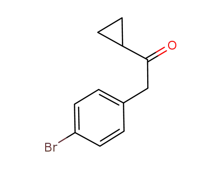 2-(4-bromophenyl)-1-cyclopropylethan-1-one