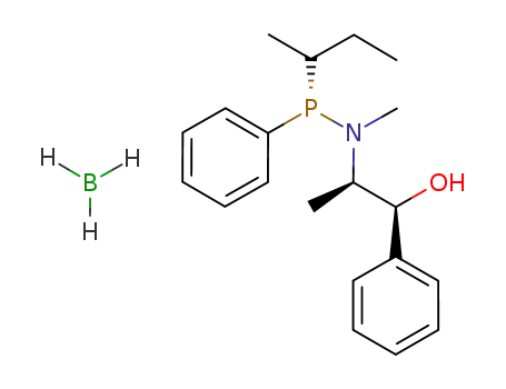 (RP)-(s-butyl)[(1S,2R)-(N-ephedrino)](phenyl)phosphine-P-borane