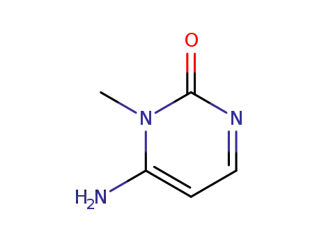 Molecular Structure of 4776-08-3 (3-Methylcytosine)