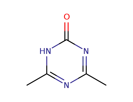 Molecular Structure of 30885-99-5 (4,6-dimethyl-1,3,5-triazin-2(5H)-one)