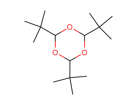 Molecular Structure of 53607-03-7 (1,3,5-Trioxane, 2,4,6-tris(1,1-dimethylethyl)-)