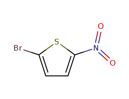 Molecular Structure of 13195-50-1 (2-Bromo-5-nitrothiophene)